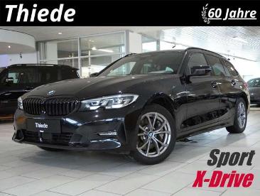 SPOTICAR Bmw 3er 330 D Touring X-drive Sports Line Navi/360°/virt. Gebraucht - Coupé-cabrio Diesel Schwarz - Schöningen - 1201234407_1