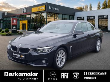 SPOTICAR Bmw 4er 420 I Cabrio Advantage **klima/navi** Gebraucht - Coupé-cabrio Benzin Schwarz - Münster - 1201335014_1