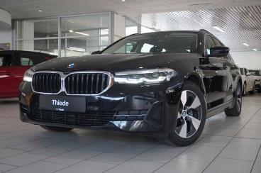 SPOTICAR Bmw 5er 520 D Touring Business Navi/led/virtu./sh/hud/ahk Gebraucht - Kombi Benzin Schwarz - Schöningen - 1201150728_3