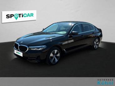 SPOTICAR Bmw 5er 520 D Limousine Autom./navi Prof/ahk/hifi Gebraucht - Kombi Diesel Schwarz - Hassfurt - 1201297718_1