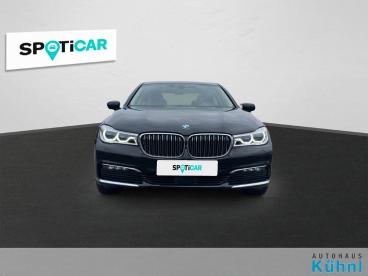 SPOTICAR Bmw 7er 730 D Xdrive Komfortsitze/laser/360°/softclos/hud Gebraucht - Limousine Diesel Schwarz - Hassfurt - 1201270543_2