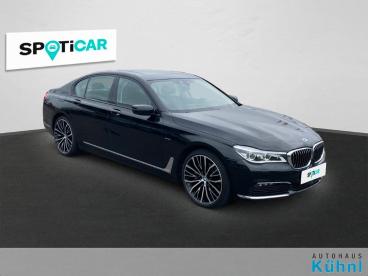 SPOTICAR Bmw 7er 730 D Xdrive Komfortsitze/laser/360°/softclos/hud Gebraucht - Limousine Diesel Schwarz - Hassfurt - 1201270543_3