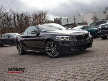 SPOTICAR Bmw M240 I 240 M240i 3.0l Cabrio Scheckheft/leder/navi/harm Gebraucht - Coupé-cabrio Benzin Schwarz - Moenchweiler - 1201270058_1