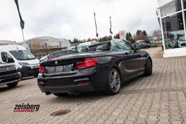 SPOTICAR Bmw M240 I 240 M240i 3.0l Cabrio Scheckheft/leder/navi/harm Gebraucht - Coupé-cabrio Benzin Schwarz - Moenchweiler - 1201270058_2
