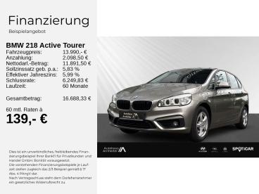 SPOTICAR Bmw 2er Serie 2 I Active Tourer Advantage+pdc+navi+allwetter+ Gebraucht - Coupé-cabrio Benzin Silber - Berlin - 1201286497_2