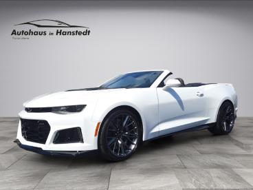 SPOTICAR Chevrolet Camaro Zl1 Cabrio 6.2l Supercharged V8 650ps 10 Gang Auto Gebraucht - Coupé-cabrio Benzin Weiß - Hanstedt - 1201271035_1