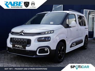 SPOTICAR Citroën Berlingo Shine M 110 Pt Navi+ahk+dab+sitzheizung Gebraucht -  Benzin Weiß - Eschwege - 1201137216_1