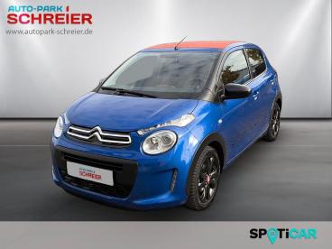 SPOTICAR Citroën C1 Airscape Gebraucht - Kleinwagen Benzin Hellblau - Bad Nauheim - 1201195698_1