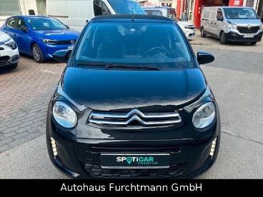 SPOTICAR Citroën C1 Airscape 1.2 Vti Shine 3turig Gebraucht - Kleinwagen Benzin Schwarz - Berlin - 1201232916_2