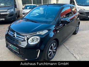 SPOTICAR Citroën C1 Airscape 1.2 Vti Shine 3turig Gebraucht - Kleinwagen Benzin Schwarz - Berlin - 1201232916_4
