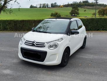 SPOTICAR Citroën C1 Airscape Shine Faltdach Gebraucht - Kleinwagen Benzin Weiß - Langenhahn - 1201333341_1