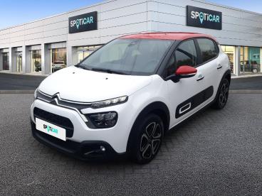 SPOTICAR Citroën C3 Shine 83; *pdc Hinten Gebraucht - Kleinwagen Benzin Weiß - Maintal - 1201216453_1