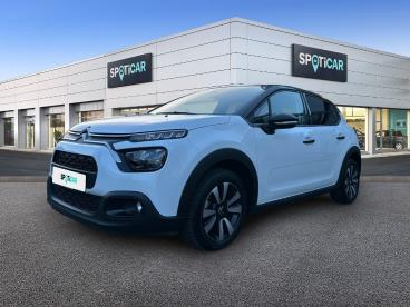 SPOTICAR Citroën C3 1.2 Puretech 110 Shine Aut. *navi, Ruckfahrkam., S Gebraucht - Kleinwagen Benzin Weiß - Hamburg - 1201223006_1