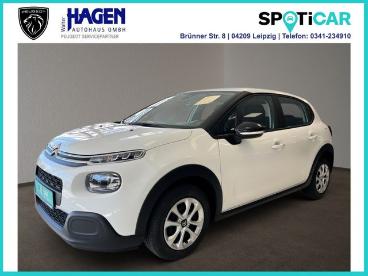 SPOTICAR Citroën C3 Feel 1.2 82 Puretech Sitzheizung/klimaautom. Gebraucht - Kleinwagen Benzin Weiß - Leipzig - 1201255578_1