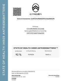 SPOTICAR Citroën C3 Aircross A«-c3 Aircross C3 Aircross Elektro Plus 11kw+klima Gebraucht - Suv Elektro Schwarz - Sudwalde - 1201355622_4