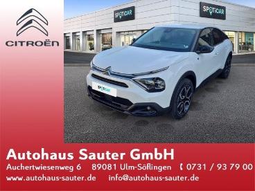 SPOTICAR Citroën C4 E-c4 136 Shine Inkl. Kaltepaket, Drive Assist Plus Gebraucht - Suv Elektro Weiß - Ulm - 1201023459_1