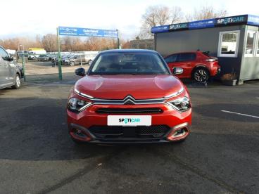 SPOTICAR Citroën C4 Elektromotor E-shine*leder*shz*lhz*shz*navi*pano*k Gebraucht - Suv Elektro Rot - Dresden - 1201211557_2