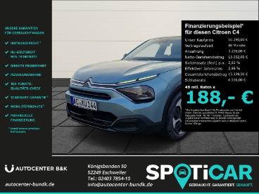 SPOTICAR Citroën C4 You 1.2 Puretech 100 Eu6d 2-zonen-klimaautom Klima Gebraucht - Suv Benzin  - Eschweiler - 1200956702_1
