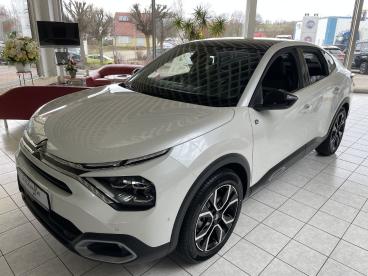 SPOTICAR Citroën C4 E-c4 X Shine*kamera*shz*leder*navi*schiebedach* Gebraucht - Suv Elektro Weiß - Bischofswerda - 1201314459_2