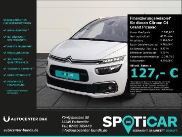 SPOTICAR Citroën C4 Picasso Grand C4 Picasso Puretech 130 Selection Navi Ahk Dab Klimaautomatik Gebraucht - Familienauto Benzin Weiß - Eschweiler - 1201236705_1