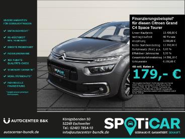 SPOTICAR Citroën C4 Spacetourer Grand C4 Spacetourer Bluehdi 130 Eat8 Shine Pack 7-sitzer Navi 360° Kam Gebraucht - Familienauto Diesel  - Eschweiler - 1201177825_1