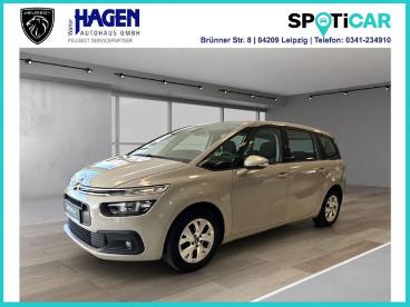 SPOTICAR Citroën C4 Spacetourer Grand C4 Spacetourer Feel 1.2 130 Pt Pdc/shz/dab Gebraucht - Familienauto Benzin Beige - Leipzig - 1201345818_1