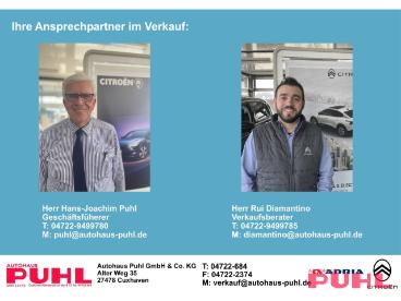 SPOTICAR Citroën Spacetourer Max M Vip,plus Paket, Autom,ahk,glasdach,kamera,ma Gebraucht - Van Diesel  - Cuxhaven - 1201200249_5