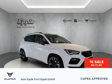SPOTICAR Cupra Ateca Led Navi El. Heckklappe Pdc V+h Kamera Kli Gebraucht - Suv Benzin Weiß - Rutesheim - 1201274828_1