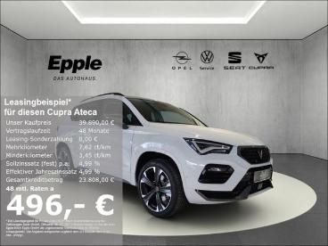 SPOTICAR Cupra Ateca 2.0 Tsi 140 Kw (190 Ps) 7-gang Dsg 4drive Gebraucht - Suv Benzin Weiß - Rutesheim - 1201274843_1