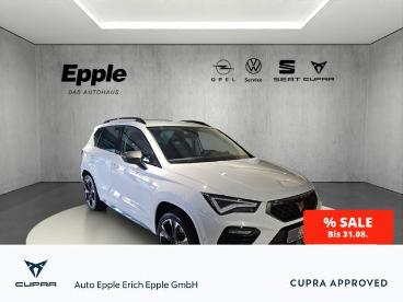 SPOTICAR Cupra Ateca 4drive Cupra 2.0 Tsi Ahk-klappbar Navi Led Gebraucht - Suv Benzin Weiß - Rutesheim - 1201312472_1