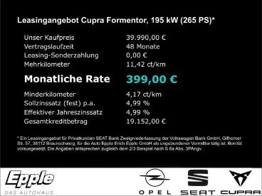 SPOTICAR Cupra Formentor Vz 2.0 Tsi 195 Kw (265 Ps) 7-gang-dsg Gebraucht - Suv Benzin Weiß - Rutesheim - 1201274865_4