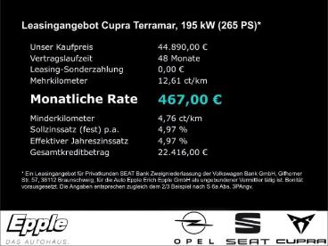 SPOTICAR Cupra Terramar Vz 2.0 Tsi 195 Kw (265 Ps) 7-gang Dsg 4 Gebraucht - Geländewagen Benzin Grau - Rutesheim - 1201274805_4