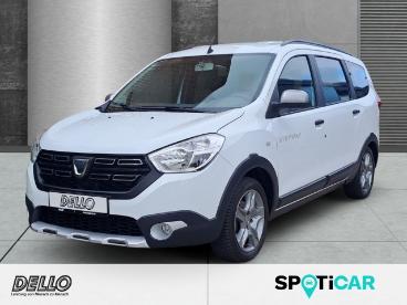 SPOTICAR Dacia Lodgy Stepway Plus, 7 Sitzer, Allwetterrader, Anhangekup Gebraucht - Familienauto Benzin Weiß - Neumünster - 1201314787_1