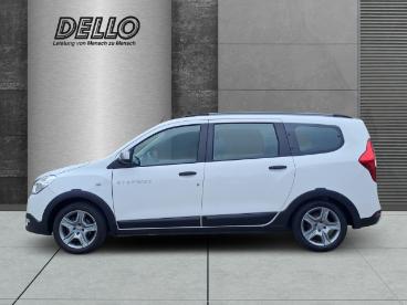 SPOTICAR Dacia Lodgy Stepway Plus, 7 Sitzer, Allwetterrader, Anhangekup Gebraucht - Familienauto Benzin Weiß - Neumünster - 1201314787_2