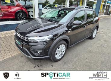 SPOTICAR Dacia Sandero Stepway Tce 90 Expression Klima+ahk+cam Gebraucht - Kleinwagen Benzin Schwarz - Sudwalde - 1201305992_1