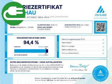 SPOTICAR Dacia Spring Essential Gjr Kamera Navi Klima Spring Electric Es Gebraucht - Kleinwagen Elektro  - Aachen - 1201216090_2