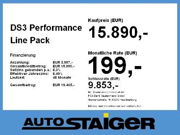 DS CERTIFIED Ds Ds 3 3 Performance Line Led+fernlichtass.+klimaa E-tens Gebraucht - Suv Elektro Weiß - Stuttgart - 1207863_4