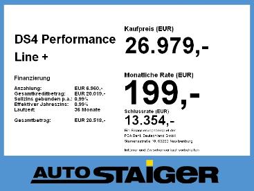 DS CERTIFIED Ds Ds 4 4 Performance Line *navi*led*pdc*shz*memory* Perfo Gebraucht - Limousine Benzin  - Stuttgart - 1198952_4