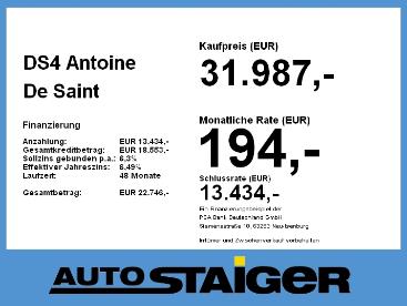 SPOTICAR Ds Ds 4 4 Antoine De Saint Exupery 1.2 Puretech 130 Hud Gebraucht - Suv Benzin Grau - Stuttgart - 301202930_4