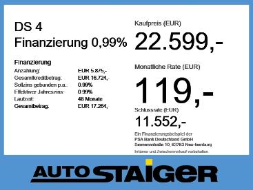 DS CERTIFIED Ds Ds 4 4 Finanzierung 0,99% Shz+2xklima+kam.+keyless E-te Gebraucht - Limousine Plug-in Hybrid Grau - Stuttgart - 1224799_4