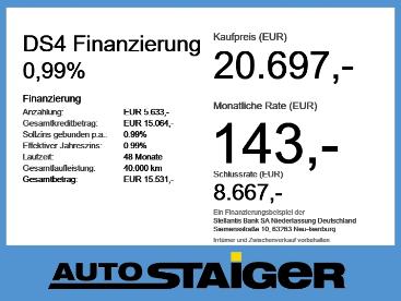 DS CERTIFIED Ds Ds 4 4 Finanzierung 0,99% Kam.+klimaa+pdc+hud E-tense R Gebraucht - Limousine Plug-in Hybrid Grau - Stuttgart - 1246716_5