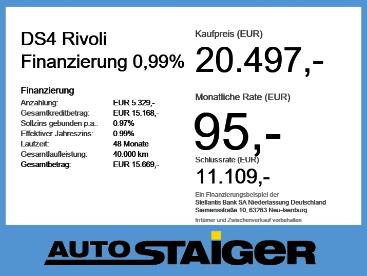 DS CERTIFIED Ds Ds 4 4 Rivoli Finanzierung 0,99% Ahk+led+navi+sd+lm E-t Gebraucht - Limousine Plug-in Hybrid Weiß - Stuttgart - 1289550_5