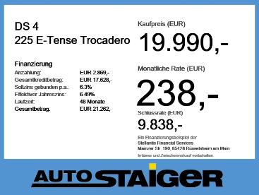 DS CERTIFIED Ds Ds 4 4 225 E-tense Trocadero Led+shz+2xklima+kam. Gebraucht - Limousine Plug-in Hybrid  - Stuttgart - 1310846_4