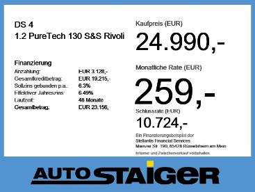 DS CERTIFIED Ds Ds 4 4 1.2 Puretech 130 S&s Rivoli Shz+2xklima+pdc Gebraucht - Limousine Benzin Grau - Stuttgart - 1318849_4