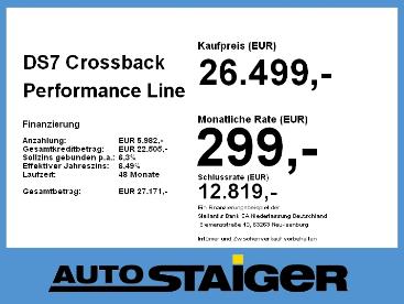 DS CERTIFIED Ds Ds 7 Crossback 7 Crossback Performance Line *navi*led* E-tense Pe Gebraucht - Suv   - Stuttgart - 1137160_4