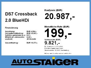 DS CERTIFIED Ds Ds 7 Crossback 7 Crossback 2.0 Bluehdi 180 Fap S&s Performanc Gebraucht - Suv Diesel  - Stuttgart - 1193234_4