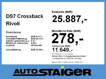DS CERTIFIED Ds Ds 7 Crossback 7 Crossback Rivoli Ahk+navi+shz+2xklima+360+lm E-t Gebraucht - Suv   - Stuttgart - 1195638_4