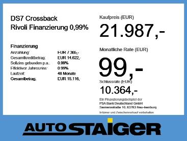 DS CERTIFIED Ds Ds 7 Crossback 7 Crossback Rivoli Finanzierung 0,99% Led+navi E-t Gebraucht - Suv Plug-in Hybrid Schwarz - Stuttgart - 1238736_5