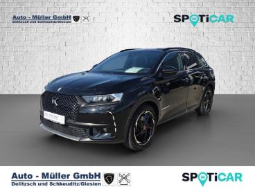 SPOTICAR Ds Ds 7 Crossback 7 Tense 225 1.6 Eat8 Performance Line+ Navi/led Gebraucht - Suv Plug-in Hybrid Schwarz - Delitzsch - 1201316402_1