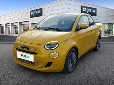 SPOTICAR Fiat 500 Hybrid Torino Carplay Pdc Klima Tempomat Gebraucht - Kleinwagen Hybrid Gelb - Frankfurt - 1201297660_1